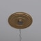 Ekena Millwork Berkshire PVC Ceiling Medallion (Fits Canopies up to 7"), Bright Coat Gold, 16"OD x 3 1/2"ID x 1"P CMP16BEBGL - alternate 8